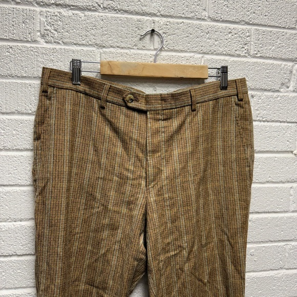Pal Zileri Tan Striped Chinos - Picture 4 of 10
